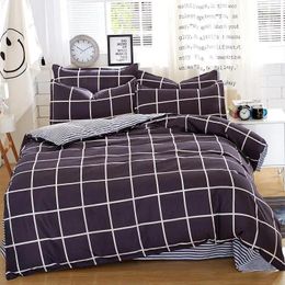 Bedding Sets JU Home Textile Fashion Pastoral Style 4 Pcs Set Bed Sheet Duvet Cover Pillowcase Cloud Bedlinens 5 Size