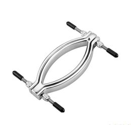 NXY Adult Toys Vagina Metal Labia Clip BDSM Bondage Clitoris Stimulator Clamp Erotic Games Pussy Massager Sex for Women 12015820286