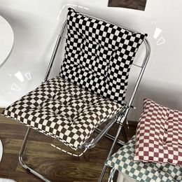 Pillow Modern Checkerboard Seat Sofa Office Chair Pad Backrest For Living Room Floor Sitting Pillows:Home Decor