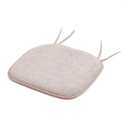 Pillow Seat With Straps Anti-skid Polyester Indoor Chair Pad Elastic Stool Mat Soft Comfortable For Home Office Kitchen