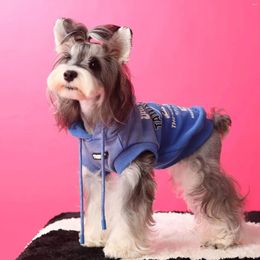 Dog Apparel 2024 Pet Clothes Sweater Hoodie Print Design Fall Winter Puppy Warm Coat Clothing
