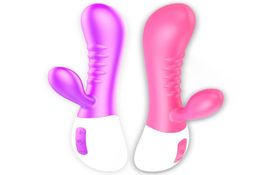 Erotic Sex Toys For Women Orgasm 10 Speed Massager Silicone Rabbit Vibrating Dildo With Powerful G Spot Clit Vaginal Vibrator Sex 4968477