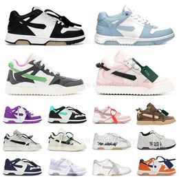 2024 Designer Out Of Office Sneaker Shoes Luxury For Walking Men White Black Navy Blue Vintage Distressed Casual Sports Sneakers skate dress loafers Trainers