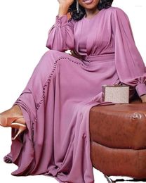 Ethnic Clothing Muslim Hijab Dress 2024 Women Chiffon Eid Mubarak Party Evening Long Arabic Dubai Turkish Islamic Francais