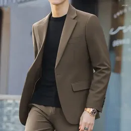 Men's Suits 2024 Spring And Autumn Casual Men Blazer Fashion Slim Fit Korean Style Suit Masculino Male Jacket L85
