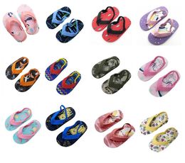 new summer cartoon kids sandals boys girls beach shoes ultralight printing baby shoes child flip flops