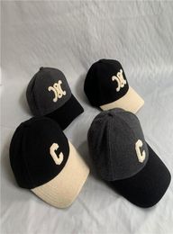 Arrival Brand Design Baseball Caps with and Box Women Adjustable Letter C Wool Baseball Caps3747497