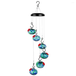 Other Bird Supplies Charming Wind Chimes Hummingbird Feeders Hanging For Outside Home Garden Outdoor Courtyard Decoration