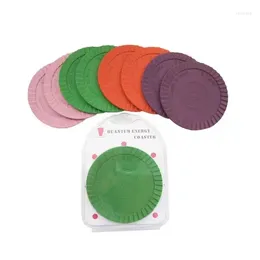 Plates 4pcs/set Energia Cuantica Bio Disc Silicone Mat Cup Cushion Heat Resistant And Waterproof Kitchen