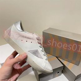 Top Leather Suede Designer Casual Shoes Women Mens Mid Star Platform Sneakers pink burgundy glitter silver Gold Vintage Italy Brand Flat Sports OG Trainers Y52