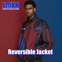 XXXL JMXX 23-24 PATTA Special Soccer Reversible Jacket Jerseys Co Branded Styles Mens Jersey Man Football 2023 2024 Windbreaker Long Sleeved Fan Version