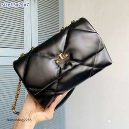 Luxury Leather Bag Designer Women's Bag 2024 New Underarm Bag Clamshell Handheld Shoulder Bag Crossbody Bag Women's Small Square Bag Camera Bag A4CN