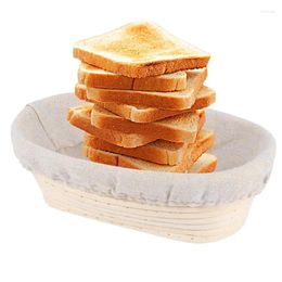 Plates Sourdough Proofing Basket Round Baking Bowl Rattan Bread Making Tools Supplies With Liner