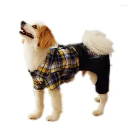 Dog Apparel Spring Overalls Autumn Jumpsuit Yorkshire Pomeranian Poodle Bichon Frise Schnauzer Clothes Puppy Clothing