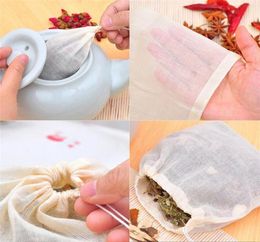 Whole 8x10cm Reusable Nut Almond Milk Strainer Bag Tea Coffee juices Filter Cheese Mesh Cloth3745053