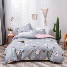 Bedding Sets Merry Christmas Children Bed Cover Set Soft Polyester Bedclothes Quilt Duvet Pillowcase Sheet Adults