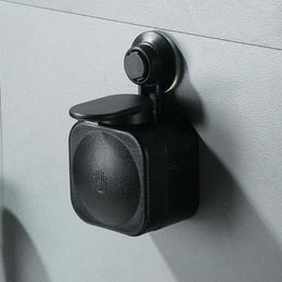 Liquid Soap Dispenser Modern Wall Mounted Durable ABS Box Press Type Waterproof & Moisture Proof Suction Cup Design