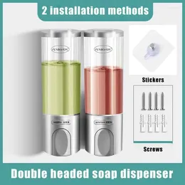 Liquid Soap Dispenser 1/2PCS Shower 350ML Shampoo And Conditioner Home El Gel Non Drilled Manual Press