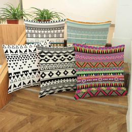 Pillow Bohemia Style Outdoor Pillows Thailand Cezch Ethnic Stylish Sofa Covers Cotton Linen Decorative Case
