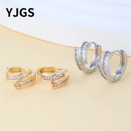 Hoop Earrings YJGS Cool Wind C-shaped For Women Light Luxury High Grade Mosquito Incense Plate Elegant And Fashionable