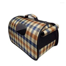 Cat Carriers 2024 Outdoor Rainproof Waterproof Leather Material Pet Bag Breathable Cage/Dog Cage Easy To Carry Travel Storage