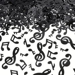 Party Decoration 300pcsMusic Confetti Music Notes Paper-cut Black Reception Baby Shower Wedding And Birthday Decorations