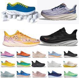 2024 Mens running shoes Designer sneakers Clifton 9 women men bondi 8 sneaker Shifting Cloud Water ONE hiking mens outdoor Sports Trainers