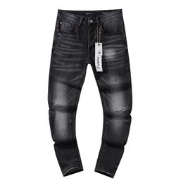 Mens Purple Jeans Designer Jeans Fashion Distressed Ripped Bikers Womens Denim cargo For Men Black Pants High Quality Fashion Mens Jeans 32