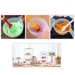 Baking Moulds 1Pc Plastic Butter Cream Bean Mixing Bowl Choose Decoration Paste