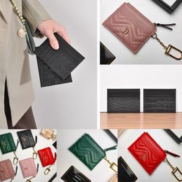 Lovable Leather Credit ID Card Holder Purse Luxury Designer Sheepskin Wallet Bags Case Mens Womens Cards Bag Card Holder Outdoor Walking Couple Style Students