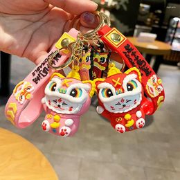 Decorative Figurines 2024 Chinese Style Lovely Key Chain Car Men's Pendant Exquisite Girls' Online Books. Package