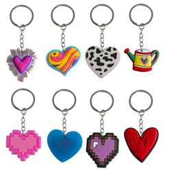 Keychains Lanyards Love Keychain Key Ring For Men Keyring Backpacks Girls Suitable Schoolbag Goodie Bag Stuffers Supplies Tags Stuffer Otblm