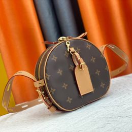 M52294 women designer 1V shoulder bags luxury fashion cross body classic handbag canvas leather ladies round bag high quality RB4141