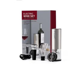 USB Rechargeable Electric Wine Opener Foil Cutter Automatic Corkscrew Rechargeable Electric Bottle Opener Scrapbooking Sets 2108213778845