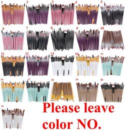 20Pcs Cosmetic Makeup Brushes Set Powder Foundation Eyeshadow Eyeliner Lip Brush Tool Brand Make Up Brushes beauty tools pincel ma3746067