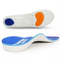 Flatfeet Arch Support Insert Plantar Fasciitis Ortic Gel Insoles Mens and Womens All Day Comfort Standing Foot Pain Relief 240514