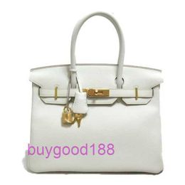 AAbirdkin Delicate Luxury Designer Totes Bag 30 Handbag b 027633cc Leather White Hand Women's Handbag Crossbody Bag
