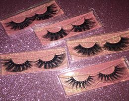 3D Mink Eyelashes Mixed Styles 25mm Full Strip Lashes with Packaging Box Long Eye Lash FDshine7219463