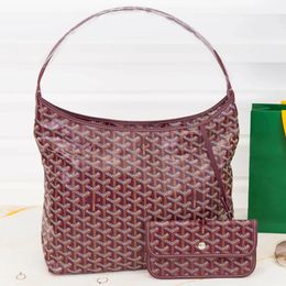 Original Goyar Designer Bag Crossbody Goyatd Boheme Hobo Bags Real Leather Handbag Mirror Quality Shoulder Bag Women Purse Sac Luxe Dhgate New