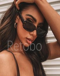 women039s glasses 2020 Fashion small Square Sexy Leopard sunglasses woman trend shadow for women vintage oculos feminino9171420