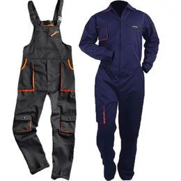 Work Overall Uniforms Men Women Working Coveralls Welding Suit Car Repair Workshop Mechanic Plus Size Clothes Warehouse Workwear 240513