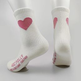 Women Socks White Skateboard Lovers Elastic Street Special Sand Beach Cotton Short Bike Tube Kpop High Quality