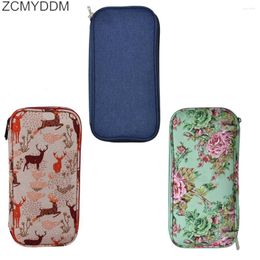 Storage Bags ZCMYDDM Empty Pouch Capacity Organizer Bag For Knitting Needles Scissors Ruler Crochet Hook DIY Sewing Tools