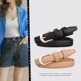 Belts Women's Belt Female Student Korean Version Versatile Slim Waist Jeans Decoration Skirt Collection Trend Gift Style