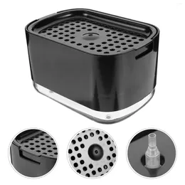 Liquid Soap Dispenser Push Type Sponge Container Household Sink Kitchen Holder Home Useful