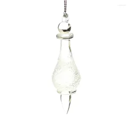 Decorative Figurines Different Styles Christmas Ornament Clear Crystal Glass Ice Pendant Xmas Tree Hanging Decor Accessories Year Party