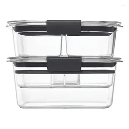 Take Out Containers Food Storage 9 Piece Variety Salad And Snack Lunch Kit Clear Tritan Plastic Sushi Container