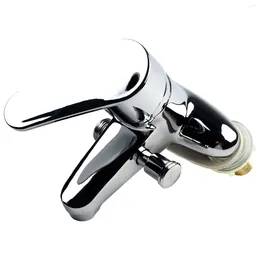 Bathroom Sink Faucets Faucet Double-Hole Basin And Cold Water For Toilet Kitchen Stainless Steel Mixer Tap