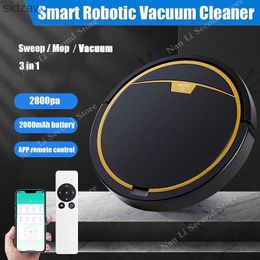 Robotic Vacuums Smart Sweeping Robot App Controls Large Sution Robot Dry and Wet Sweeping and Mopping Smart Vacuum Cleaner Remote Control WX