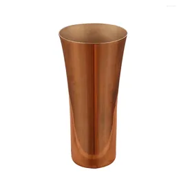 Vases 304 Stainless Decorative Flower Vase Planter Metal Floral Slender Retro Style Container